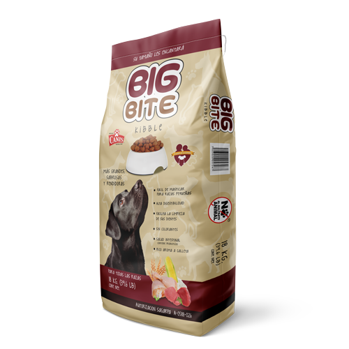 Big Bite alimento perros Canis Costal 18kg
